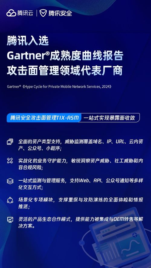 再获认可 腾讯凭攻击面管理产品入选Gartner最新研报，技术代表纺织品安全新篇章